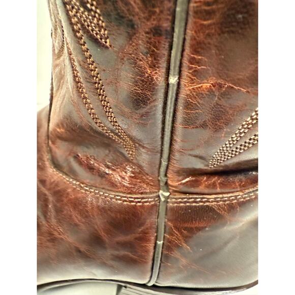 Thieves Market J Chisholm Women Western Boot Brown Leather Drover Series Size 8M - Picture 8 of 15